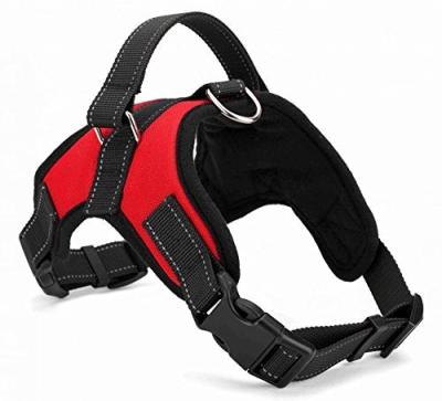 China Sustainable Adjustable Pet Puppy Harness For Walking Dog Hand Strap Training Dog Harness Custom for sale