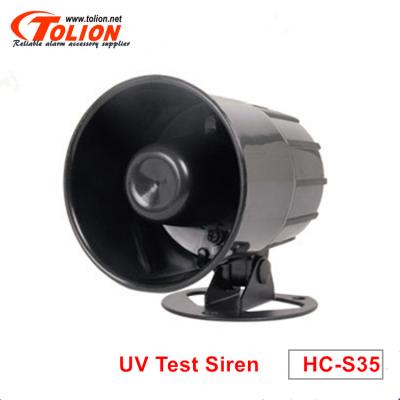 China Electronic Siren 20W Tone Loudspeaker Alarm Car Alarm HC-S35 88 6(W)*105(L)*88(H)mm for sale