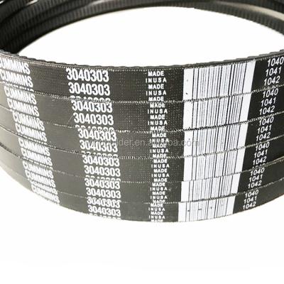 China Cummins NTA855 N14 Marine Alternator / Generator Set Belt V Belt 3040303 for sale