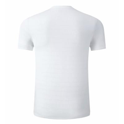 China Round design fashion neck badminton shirt men's badminton wear quick-drying/breathable/comfortable badminton tank top for sale