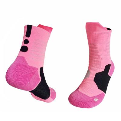 China Custom Made Men's Basketball Crew Sports Socks Premium Elite Men's Breathable Basketball Socks for sale