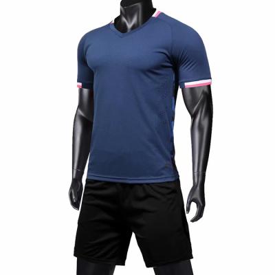 China Latest Boys Soccer Jerseys Mens Casual Blank Sublimation Breathable Comfortable Quick Dry Printing Soccer Training Wear Uniforms for sale