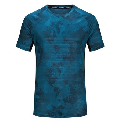 China Wholesale Custom Logo Men's Multicolor Casual T-shirt Cotton Spandex Plain Anti-Shrink Sports T Shirts For Men for sale