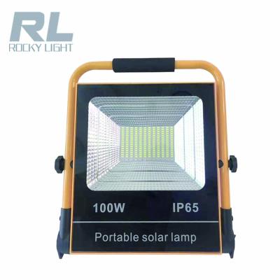 China Residential Portable Solar Lamp Floodlight 50w for sale