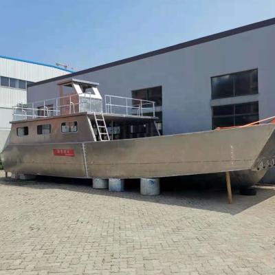 China River-Lake-Sea-Ocean YAMANE 15M Landing Barge Transport Boat Aluminum 50ft Fishing Boat For Sale for sale