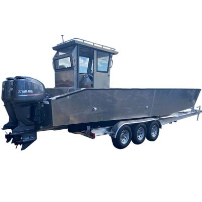 China Lake-Sea-River-Ocean YAMANE 10m 33ft Marine Aluminum Enclosed Cabin Tank High Quality Landing Sea Craft for Transport for sale