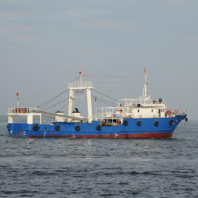 China Sea Fishing 44m Deep Steel Stern Ramp 48m Freezing Fishing Trawler Made in China for sale