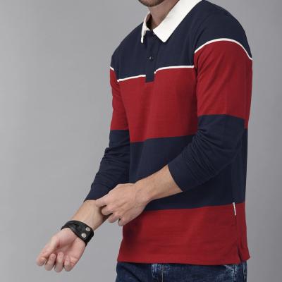 China Anti Wrinkle Anti Wrinkle Knitted Polo Shirt Mens Custom Design Wholesale Knitting Short Sleeves Polo Shirt for sale