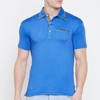 China Anti-Wrinkle Anti-Wrinkle Mens Pima Cotton Polo Shirt Solid Color Custom Logo Mens Pima Cotton Polo Shirt for sale