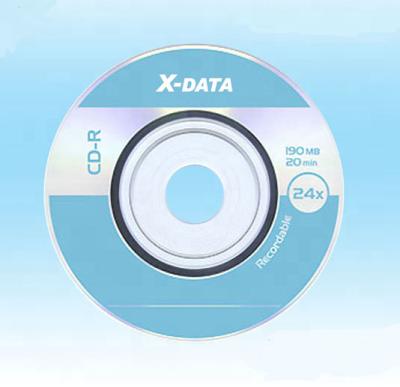 China Single Layer 185MB 21MIN Empty MINI CDRs for sale