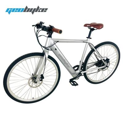 China China Factory Electric City Ebike E Bike Electric City Bicycle 36v10a 250w For Adult Road 700c Electric Bike for sale