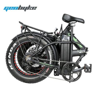 China Hot Selling Popular Electric Bike 48v 500w 20 Inch Alloy Folding Ebike With Electric Fat Tire Fold Custom Bike for sale