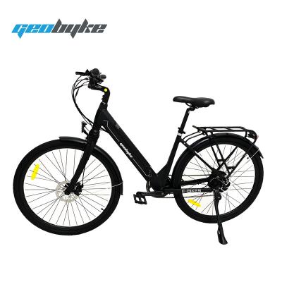 China Lightweight Aluminum Alloy 36V 250W Step Through City Adult Electric Bike Bicycle Commuter Electric Bike For Women for sale