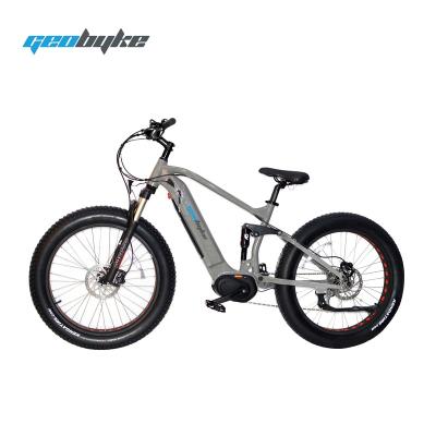 China Fat Mid Tire 36V 250W Bafang Motor Aluminum Alloy Electric Mountain Bike/Bicycle/E-bike with 13Ah lithium battery for sale