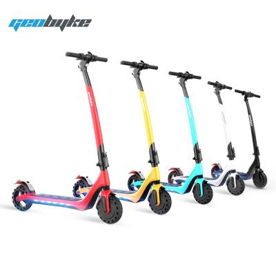 China 2020 Factory Unisex Cheap Adult 2 Wheel Folding Electric Scooter With LED Lights for sale