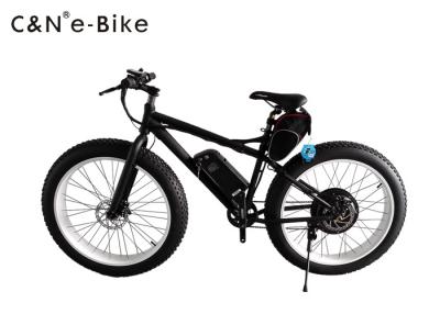 China 125KG Loading Electric Fat Tire Sand Bike Wide Tire Bicycles 80km Riding Distance for sale