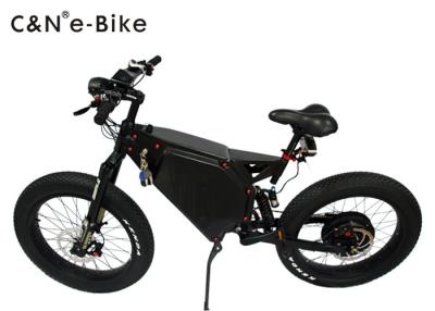 China Big Wheel Electric Fat Tire Mountain Bike , High Speed Fat Tire Electric Bicycles for sale