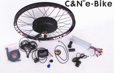 China Front / Rear Wheel Electric Bicycle Conversion Kit 12 MOZ Tubes Controller for sale