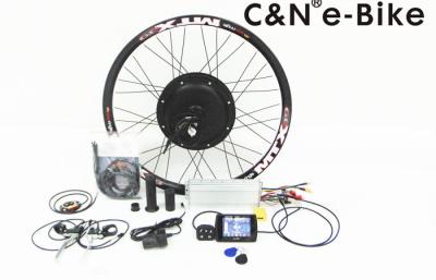 China High Speed Electric Powered Bicycle Conversion Kit , Fat Bike Electric Conversion Kit for sale