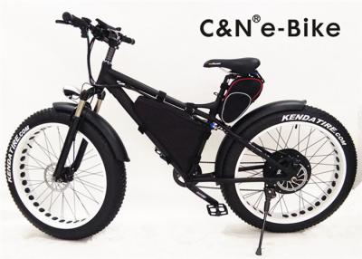 China Brushless Hub Motor Electric Fat Tire Sand Bike With Self Charging Lithium Ion Battery for sale