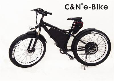 China 48 Voltage Electric Assist Fat Tire Sand Bike Aluminum Alloy Frame 50Kmph Speed for sale