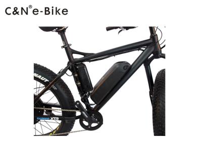 China Lithium Battery Powered Off Road Fat Tire Electric Mountain Bikes With TFT Display for sale