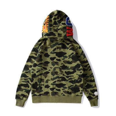 China New Fashion BAPE Shark Hoodies 2021 Men's Youth Cool Cool Custom Printed Pullover Shirts High Quality QUICK DRY Men's Youth P for sale