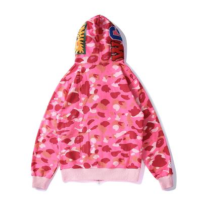 China 2021 Hot Selling QUICK DRY 3D BAPE Shark Hoodies Custom Printed Redneck High Quality Jumper Shirts Fashion Brand Casual CrewneckSweater for sale