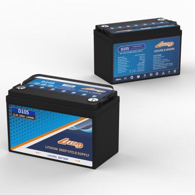 Китай Батарея лития кондиционера 12v 100ah перезаряжаемые батареи иона лития LILEAD D105 12v продается