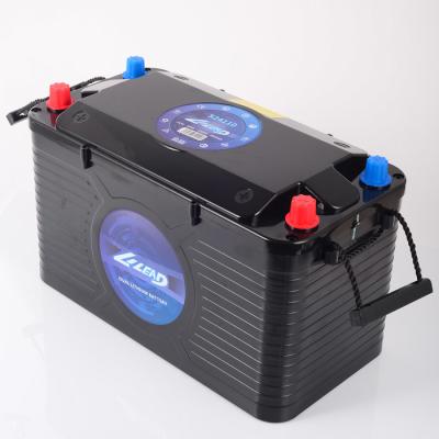 China Un38.3 Verklaard Lithium Marine Battery Deep Cycle 110ah 24v Te koop