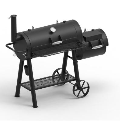 China Wood Pellet Smoker Easily Easily Cleaned Commercial Clean BBQ Grill Charcoal Grill Wood Pellet Smoker for sale