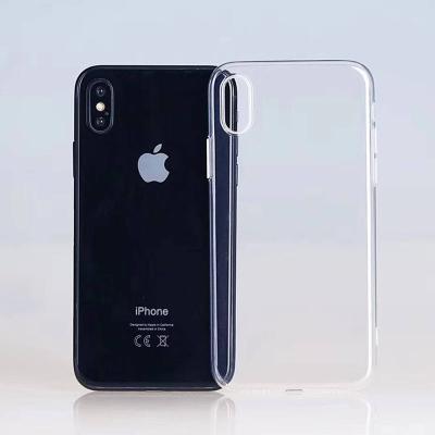 China Anti-fall Shenzhen pp shiny clear 0.35mm for iPhone X thin transparent case, like a device skin feeling for iphone X case for sale