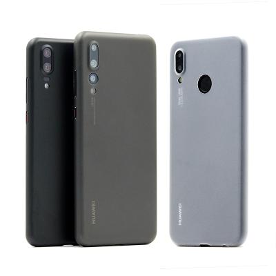 China Slim Anti-drop Fit For Huawei P20 Lite Case , Super Slim Eco-friendly PP Cell Phone Cover Case With Matte Finish Coating Grip for sale