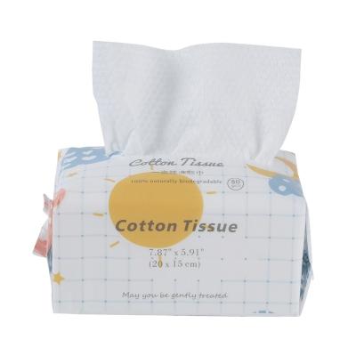 China Disposable But Eco-friendly Facial Tissue High Quality Production Of Disposable Facial Wash Towels for sale