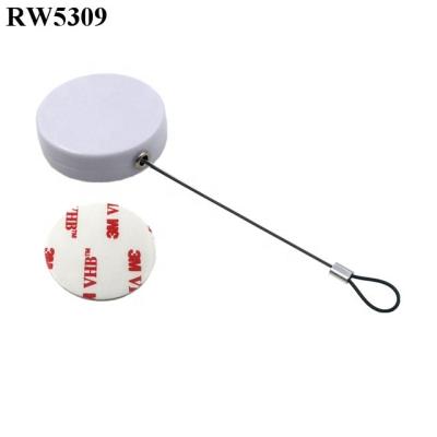 China ABS Plastic Round RUIWOR RW5309 Safety Cable Retractable Mechanism Plus Size Customizable Fixed Buckle End for sale