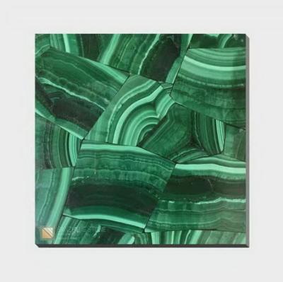 China Modern Semi Precious Stone Leeste 008 Green Color Big To Size Slabs Or Surface Cut for sale