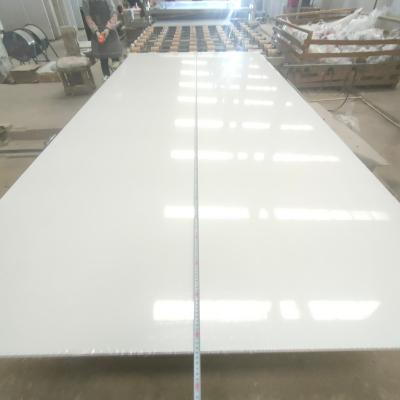 China Contemporary Chinese Pure White Artificial Marble Wall Production Line For Countertop for sale