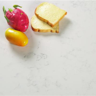 China High Resistant To Acid New Design Carrara White Quartz Slab, Artificial Quartz Stones Kitchen Quartz Flooring for sale