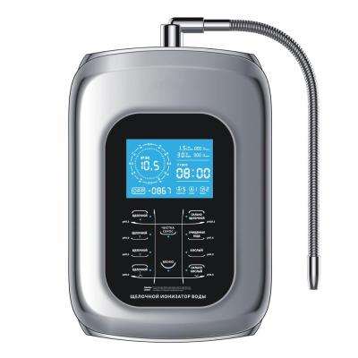 China Hotel hot sale 100% titanium platinum automatic control kangen alkaline water ionizer machine for sale