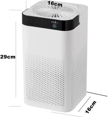 China Newest UV Sterilization AP03 10000 mAh Car Cabin Air Purifier For Small Room With OEM Services for sale