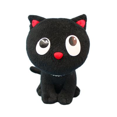 China As a gift children play lovely black cat stuffed toy black cat plush toy high quality for sale