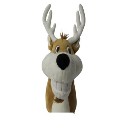 China As a gift children play high-grade household wall decoration hanging main animal reindeer stuffed toy for sale