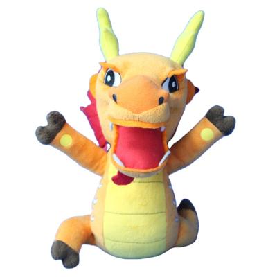 China As a gift kids play cute animal plush toy dragon plushie custom stuffed running dragon for baby for sale