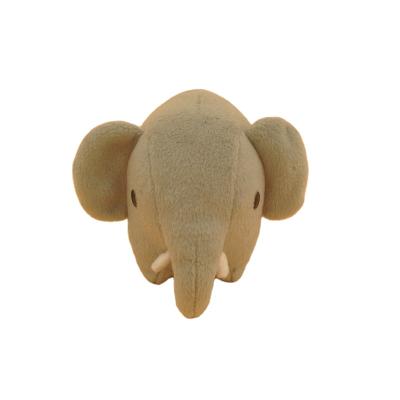 China As a gift children play lifelike mini elephant plush toy stuffed small standing gray elephant toy for sale