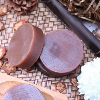 China 2022 New Handmade Soap Polygonum Multiflorum Ginseng Essential Oil Bath Hair Care Soap Base Cleaning Natural Handmade Wholesale for sale