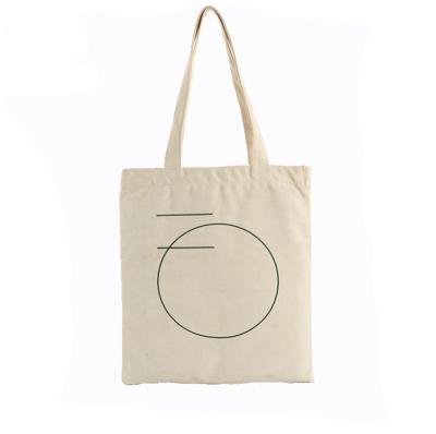 China White Handled Tote Bags Tote Printed Utility Cotton Shopping Grocery Bag Beach Shopping Tote Bags à venda