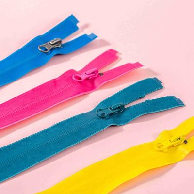 China New Arrival Customized Size Clothing Nylon Waterproof Zippers Nickel Free Sell Logo Time Lead Slider Color Wholesale Fashionable TPU Z Waterproof for sale