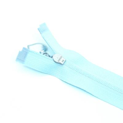 China Low MOQ Viable Customize Different Color Length Side Nylon Slider Teeth Zipper for sale