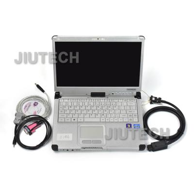 Chine L'outil de diagnostic de chariot élévateur de l'ordinateur portable CF52 pour mitsubishi avec le connecteur d'ascenseur de câble de rond câblent le câble de l'adaptateur 16A68-11320 à vendre