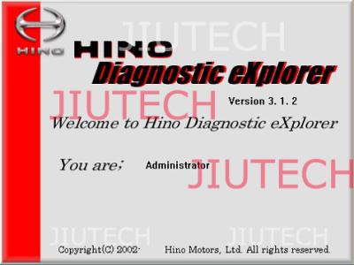 China Diagnosesoftware Hino forscher-V3.12 für Selbstdiagnose-tool zu verkaufen